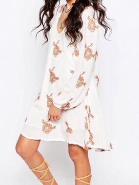Free People Emma's Embroidered Dress for Sale up to 90% Off: Poshmark